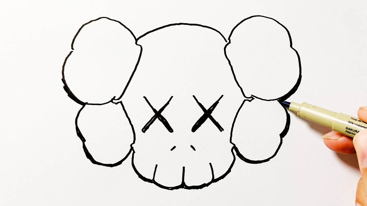 Logo:6ripc4i8vqo= Kaws Drawing