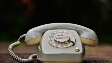 historical phone connection line